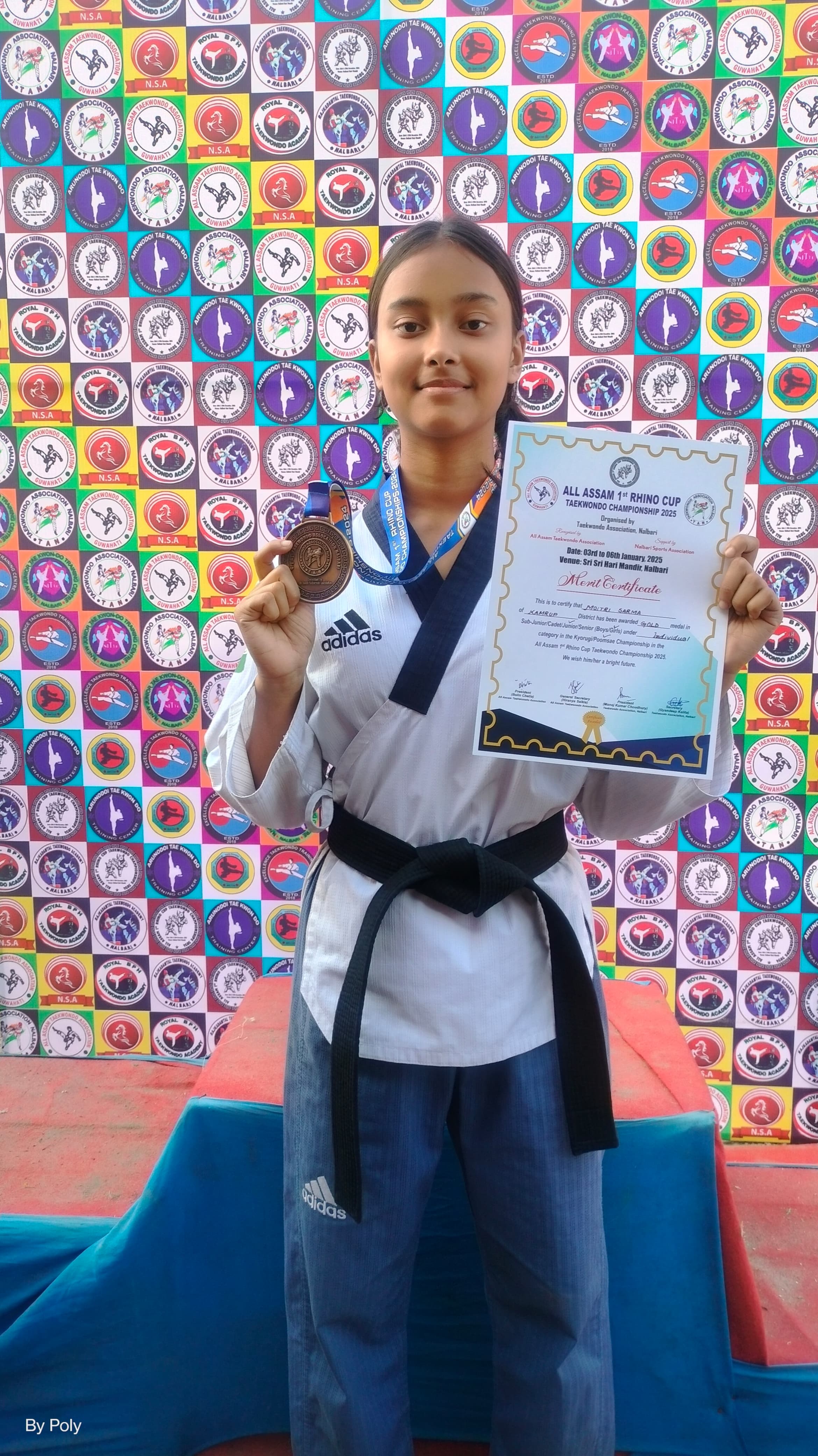 1st All Assam Rhino cup Taekwondo Championship 2025
